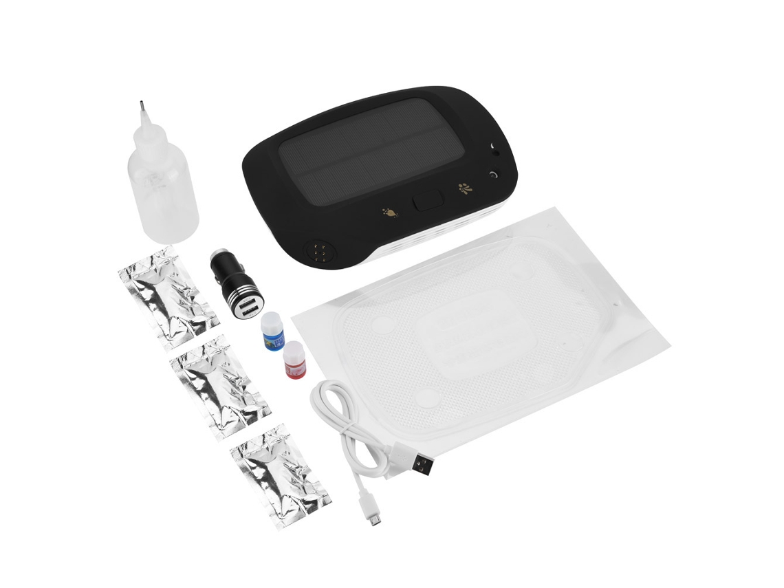 Carregador Sem Fio Multifuncional Solar, Purificação de Ar, Remoção de Pm2.5 EOOCOO | EOOCOO