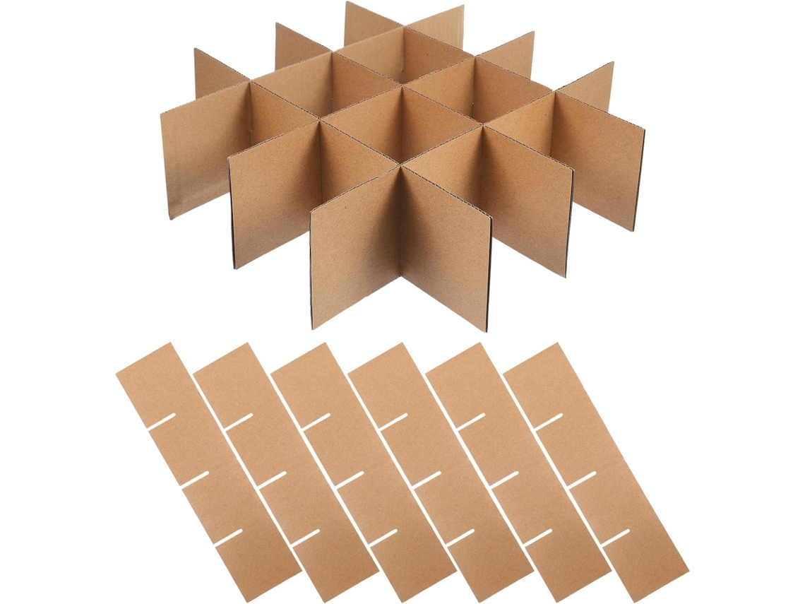 Kit De Divisórias De Papel Para Caixas De Mudança, Para Embalagem E Transporte