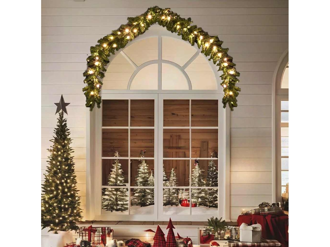 Vidaxl Grinalda De Natal Com Luzes Led 5 M