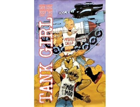 Livro tank girl full color classics volume 2 de alan martin (inglês)
