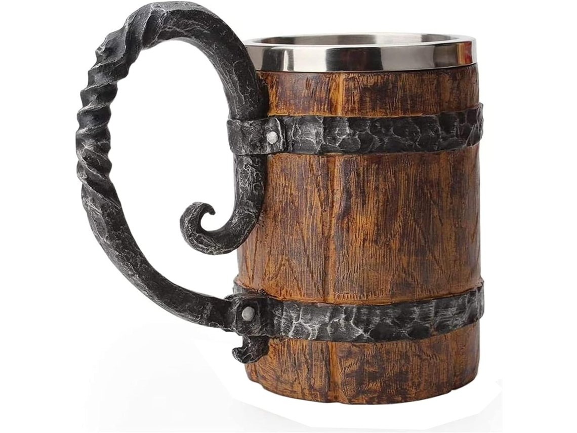 Caneca de Cerveja em Formato de Barril, Alça, Bares e Restaurantes AQUAFORGE
