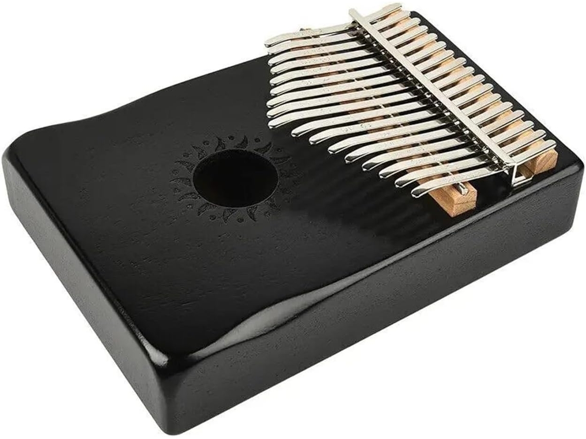 Kalimba, Instrumento De Teclado Com 17 Teclas (preta)