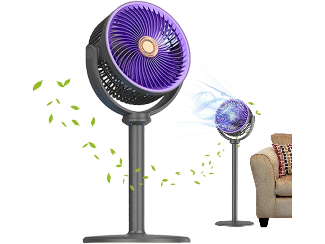 Ventilador De Mesa Com 3 Velocidades, Design Desenho Animado,