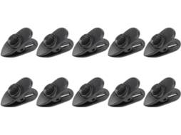 Didiseaon 10 Peças Clip Rotatif Para Cabo De Fones De Ouvido Em 360 Graus, Em Plástico Leve, Suporte Ao