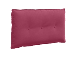 Travesseiro para Costas Vinho Vermelho 80 X 50 Cm HARLANV1