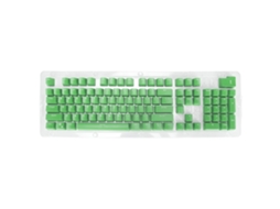 Keycaps De 106 Teclas Com Altura Oem Injeção De Duas Cores Opq Opaco Para Teclados Mecânicos 61/87/104 Teclas Letras Verde Branco