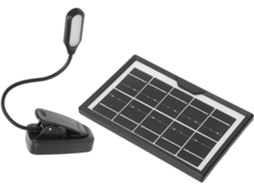 Luminária De Leitura Com Clipe Airshi, Recarregável Por Energia Solar, Com 3 Temperaturas De Cor Para Uso Doméstico