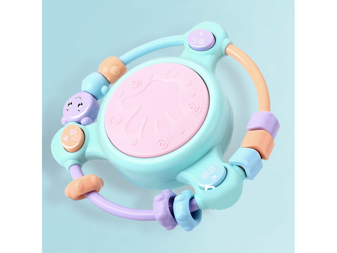 Instrumento Musical Para Bebês Bateria Com Pérolas Verdes Multifuncional Educacional Pré-escolar Para Crianças Pequenas
