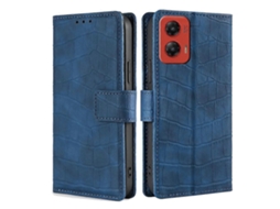 Capa De Couro Com Fecho Magnético Skin Feel Crocodile