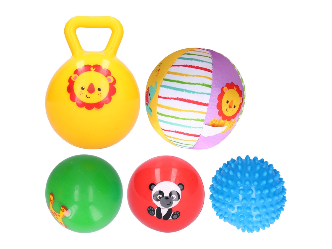 Mali bola de Captura para Bebê Bola Sensorial Desenvolvimento Infantil Brinquedo de Mão Pvc 5 Peças