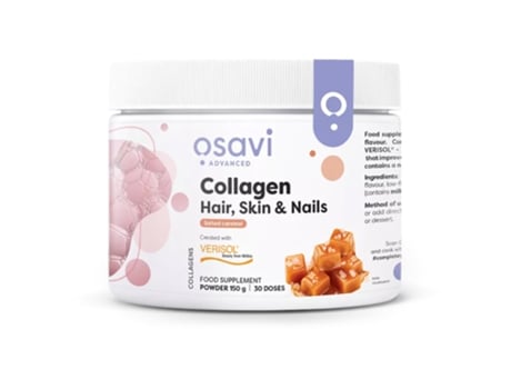 Peptídeos De Colágeno Cabelo, Pele E Unhas Osavi (150g)