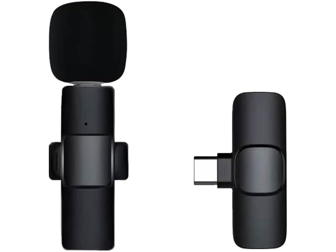 Lurelia Microfone De Lapela Sem Fios Plug And Play Para Gravação