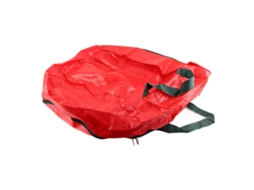 Saco de Armazenamento para Coroas de Natal LAXISCREED, Vermelho, à Prova de Poeira
