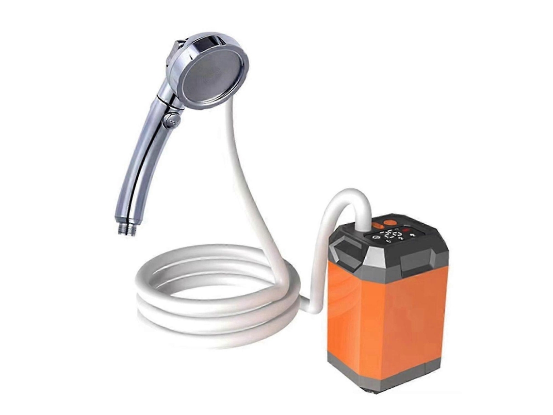 Chuveiro Elétrico Portátil Recarregável De 6000 Mah Para Áreas Externas, Grande Capacidade, Ideal Para Caminhadas E Viagens Hk818 PENGDSJE