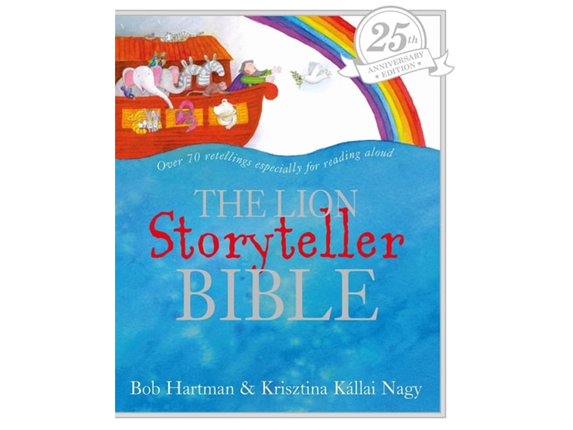 Livro The Lion Storyteller Bible 25th Anniversary Edition de Bob Hartman (Inglês - Capa Dura)