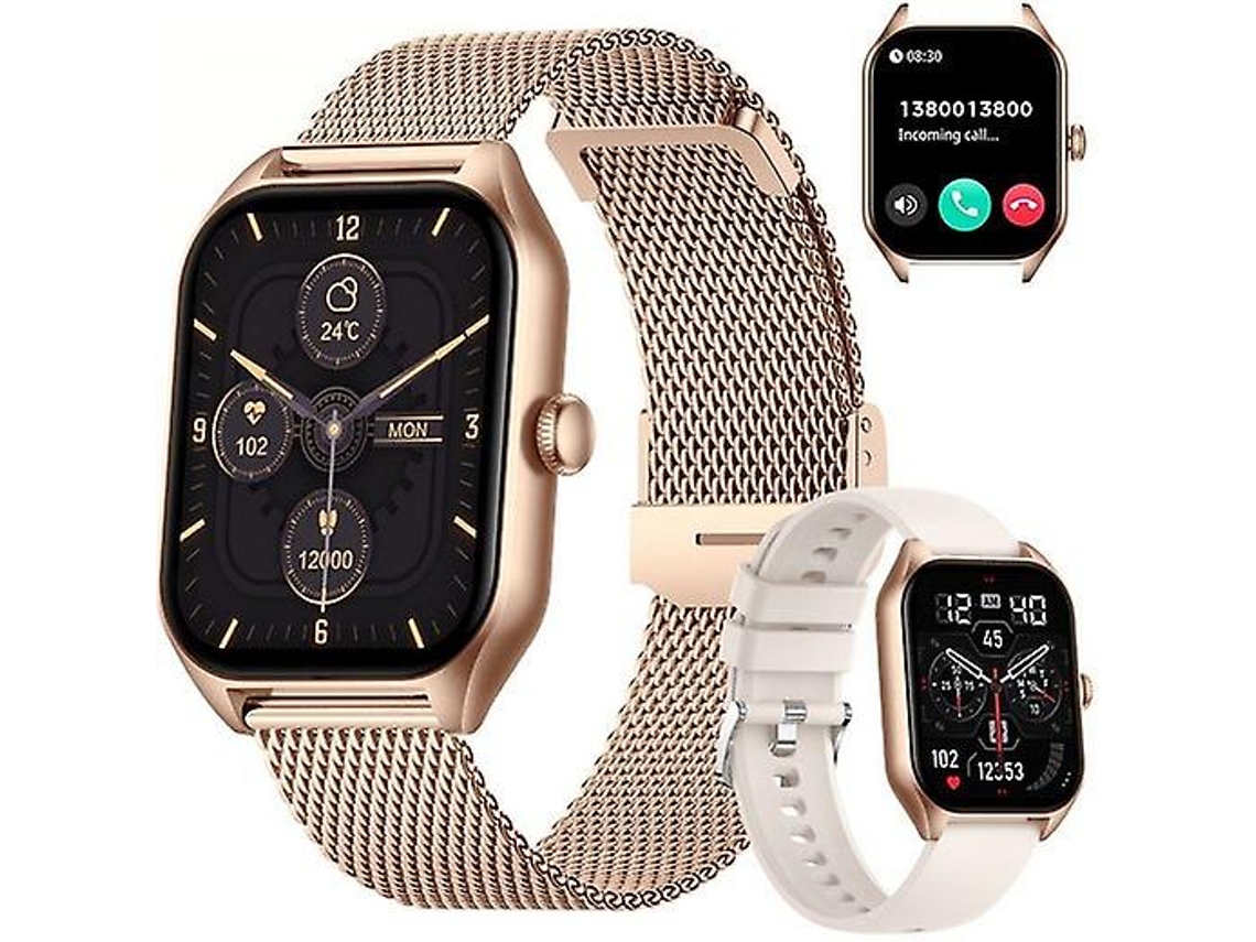 Smartwatch robusto H40 com tela de 1,85 polegadas e rastreador de condicionamento físico VONKELIOS
