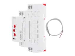 Rele de Controle de Temperatura Grw8 02 com Sonda Ac/dc 24v 240v YURU