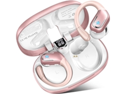 Auriculares Desportivos Sem Fios Bluetooth 5.3 Som Hi-fi Som Estéreo Cancelamento De Ruído Microfone Para Chamadas Lurelia