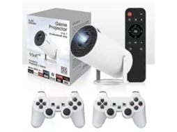Projetor De Filmes Inteligente Cinemaster Pro 4k, Jogos Combinados Com 2 Controles, Novo Ly Ebike
