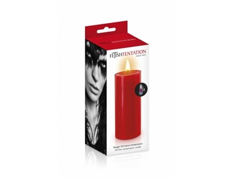 Vela de Massagem FETISH TENTATION Vermelho