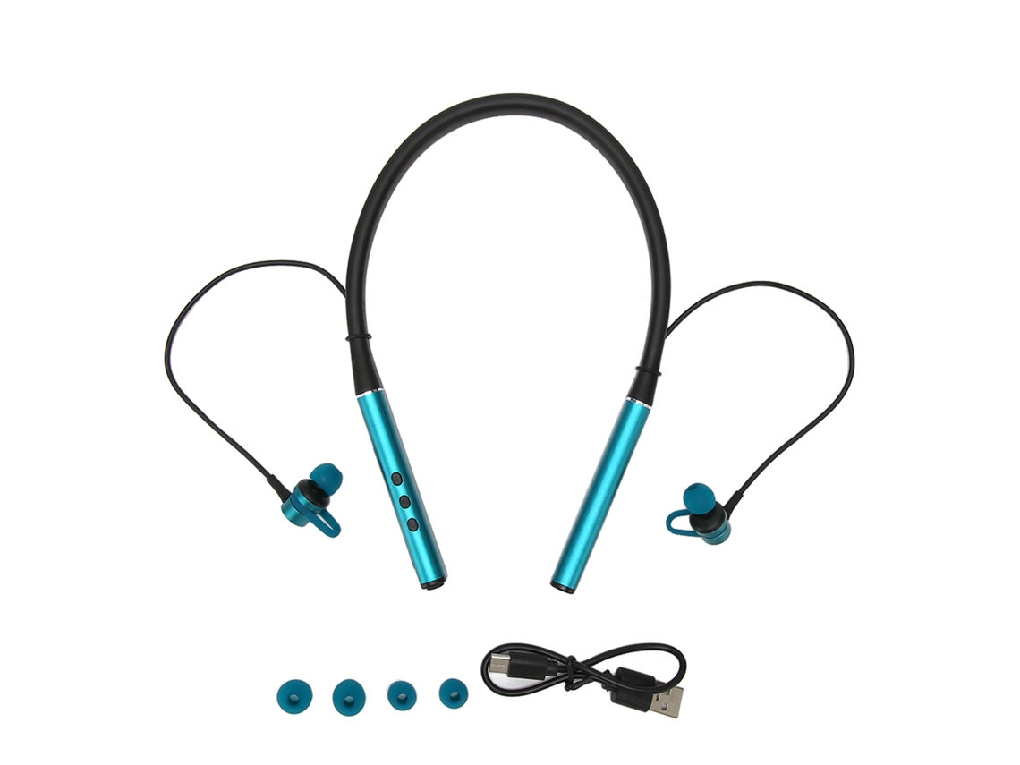 Fones esportivos pendurados no pescoço LAXISCREED Bluetooth 5.1, sem fio, magnético