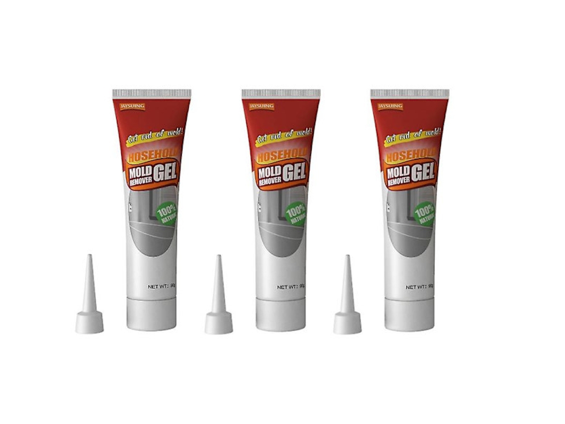 Conjunto de 3 Peças Molde Gel para Remoção Moldes Bordas Pias e Azulejos Cerâmicos, 90g Cada BRILVIBERA