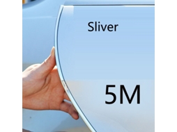 Adesivo anticolisão para porta de carro, faixa de vedação lateral, proteção invisível antirrisco para carroceria, artefato decorativo Slowmoose
