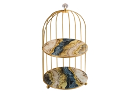 Organizador de Maquiagem de Grande Capacidade Ornamento Luxuoso de Mesa de Banheiro Bancada de Prateleira de Armazenamento de Cosméticos Serve Para