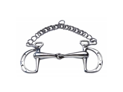 Bit Espanhol Dividido com Pinos Goyoaga Prateado 135 Mmfeeling
