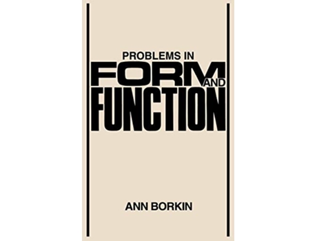 Livro Problems in Form and Function Language and Being de Ann Borkin Anon (Inglês)