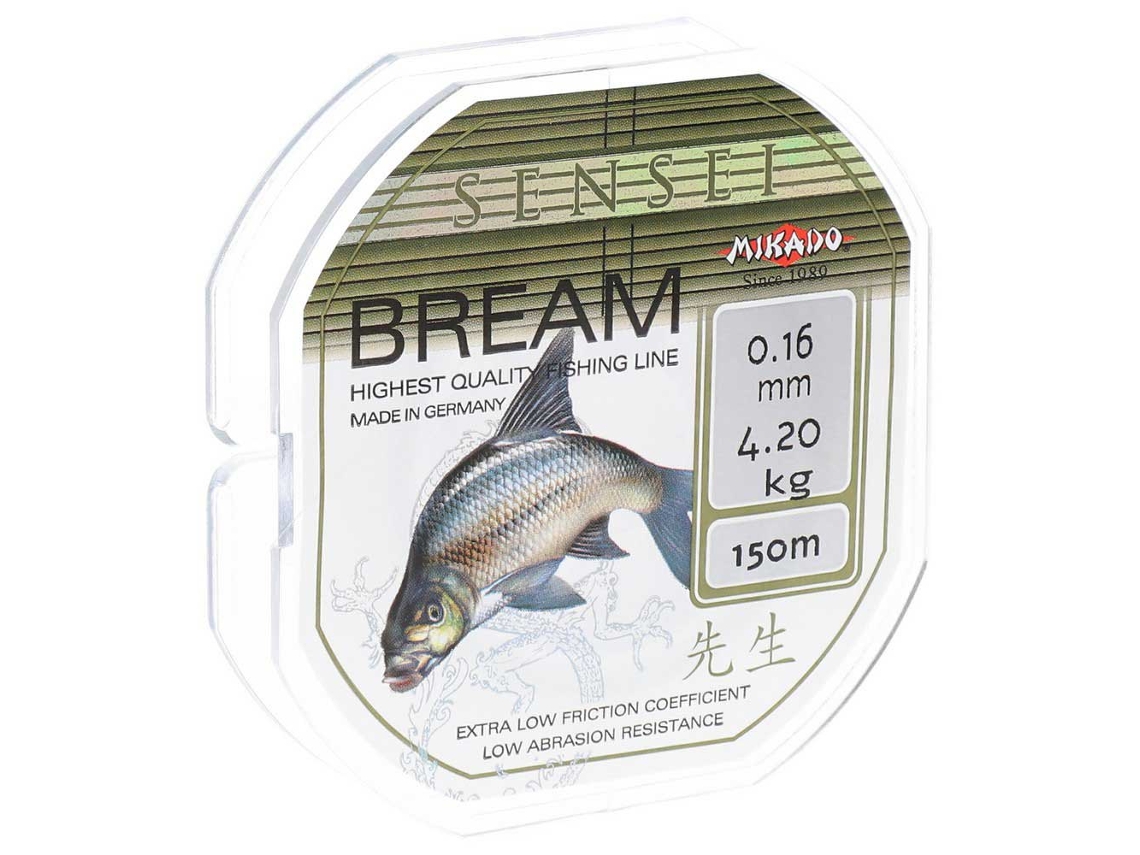 Monofilamento Sensei Bream 150 M Verde 0.240 Mmmikado