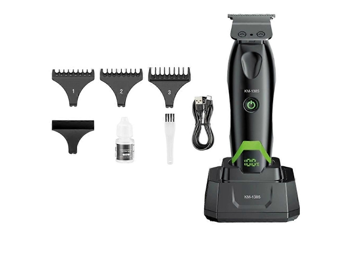 Cortador De Cabelo Profissional Com Display Led, Ajustável