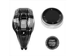 Manopla De Câmbio De Cristal Para Série 5