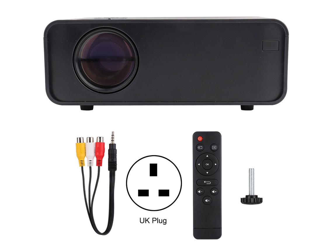 Projetor Led 720p Com Bluetooth Projeção De Alta Qualidade E Conectividade Sem Fio