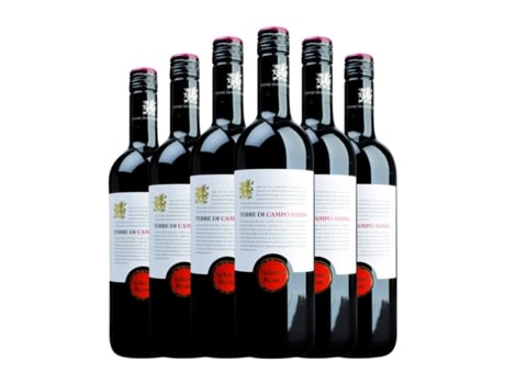 Vinho CAMPO DI SASSO Rosso Puglia (0.75 L - 6 Unidades)