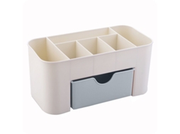 Organizador de Maquiagem, Caixa de Cosméticos, com Gavetas, Economizador de Espaço S/MARCA