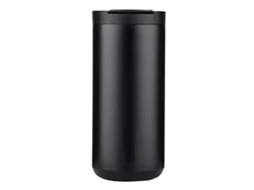 Caneca de Café Metal LAXISCREED 400ml Inox Isolada Preta