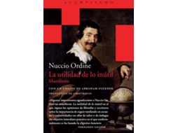 Livro Utilidad De Lo Inutil de Nuccio Ordine (Espanhol)