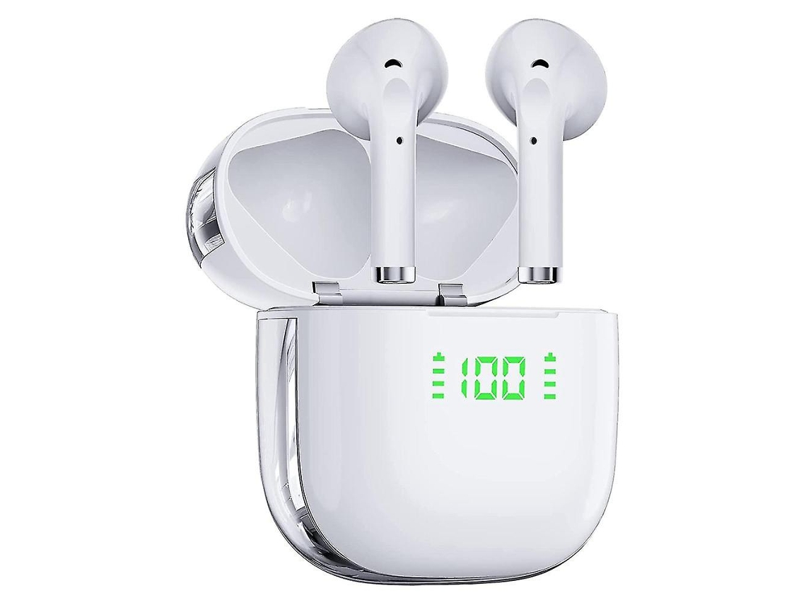 Fones De Ouvido Sem Fio Bluetooth 5.1 Com Estojo De Carregamento E Tela, Som Estéreo Surround E À Prova Dágua. Ly Ebike
