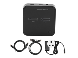 Duplicador De Ssd M.2 Com Dois Compartimentos Estação De Docking M.2 Sata Usb C De Alta Velocidade 5gbps Para Clonagem Offline