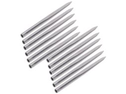 Agulhas de Aço Inox para Pulseiras de Paracord 12un