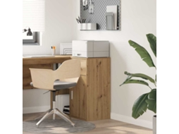 Vidaxl Buffet Carvalho Artesanal 38 X 34 X 75 Cm