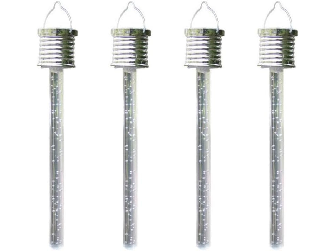 Conjunto De 4 Luzes Solares De Led Para Jardim