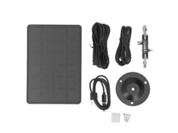 Panel solar para cámara Blink 4 W, resistente al agua IP65, ajustable 360°, 5 V S/MARCA