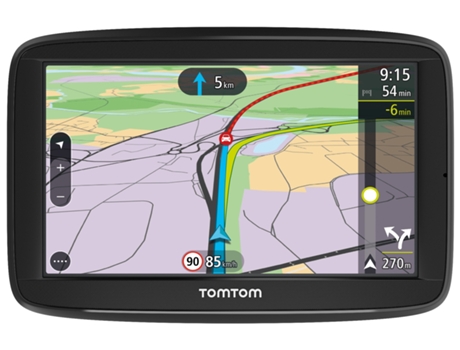 Sistema de Navegação 5'' TOMTOM VIA 52 — Mapa Europa | 48 países | 1h de autonomia