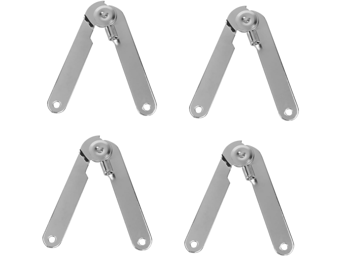 Conjunto De 4 Dobradiças Mola 9 Polegadas Para Armários, Com Suporte