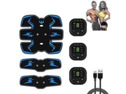 Lurelia Estimulador Abdominal Ems Abdominal E Core Estimulador Muscular Elétrico Para Treinamento Abdominal