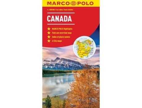 Livro canada marco polo map de marco polo (inglês)