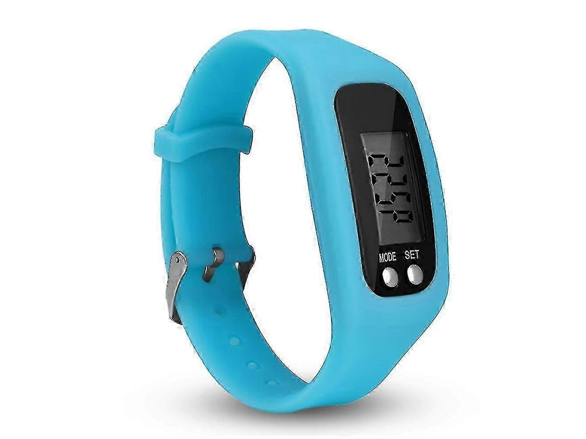 Pulseira inteligente com pedômetro para crianças, relógio eletrônico de silicone para e-bike