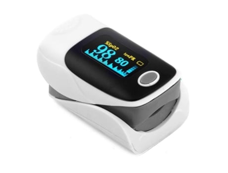 Digitação Saturação Sangrea Oxigênio Pulso Tela Oled Portátil Para Casa Cinza Jc Jiuchuang